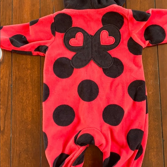 Lady bug fleece suit - Picture 3 of 4
